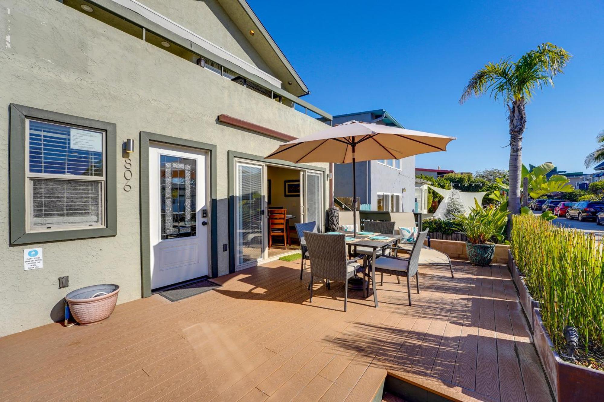 Stunning Beach Home - Large Patio, Parking, Ac & Dog Friendly! Σαν Ντιέγκο Εξωτερικό φωτογραφία